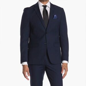 NWT Soul of London Navy Blue Men's Suit Jacket